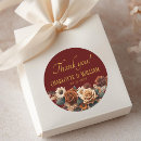 Search for rustic floral thank you stickers Foliage