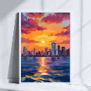 Search for city skyline posters Watercolor