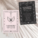 Search for moon business cards Meditation teacher