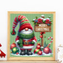 Search for christmas gnome posters Green