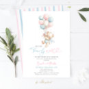 Search for bearly wait gender reveal invitations He or she