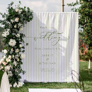 Search for elegant wedding backdrops Green