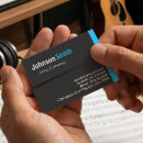 Search for music business cards Songwriter
