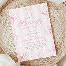 Search for butterflies design invitations For her