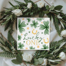Search for st patricks day napkins Green and gold