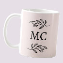 Search for 3 initials mugs Minimalist