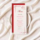 Search for french menus Reception