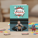 Search for superhero fathers day cards Blue
