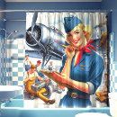 Search for airplane shower curtains Aviation