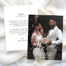 Search for we did it wedding announcement cards We got married