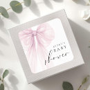 Search for pink bow stickers Script typography