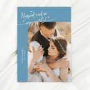 Search for round shape photo cards Script typography