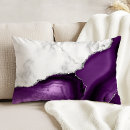 Search for purple and silver cushions Marble