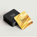 Search for metallic foil business cards Minimalist black and white