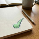 Search for check mark stickers Green