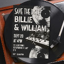 Search for music wedding save the dates Vintage