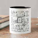 Search for book club mugs Bookish