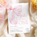 Search for elegant 1st birthday invitations Blush pink
