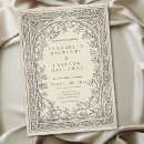 Search for knights invitations Vintage illustration