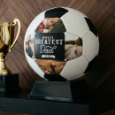 Search for soccer balls Dad