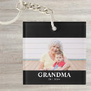 Search for granny key rings Typography