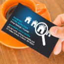 Search for home inspection business cards Professional