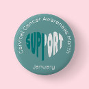 Search for cervical cancer awareness badges Support