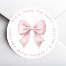 Search for pink bridal shower stickers Girly