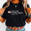 Search for bookish womens tshirts Bibliophile