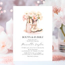 Search for boots and bubbly Bridal shower