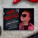 Search for one rocks 1st birthday invitations Rocked one year