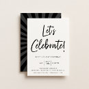 Search for cool invitations Black