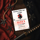 Search for samurai invitations Calling all ninjas
