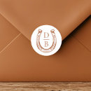 Search for horseshoe wedding stickers Rustic