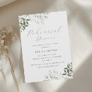 Search for greenery rehearsal dinner invitations Botanical