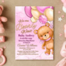 Search for save the date baby shower invitations We can bearly wait