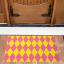 Search for harlequin doormats Yellow