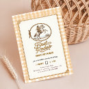 Search for plaid invitation 1st birthday invitations Cowboy