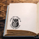 Search for owl rubber stamps Vintage