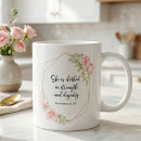 Search for strength and dignity mugs Religious