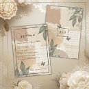 Search for torn paper wedding invitations Vintage