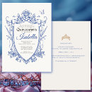 Search for blue crown invitations Party