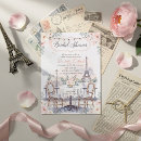 Search for eiffel tower bridal shower invitations She said oui