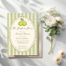Search for perfect pear invitations Elegant