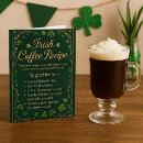 Search for irish coffee cards Green