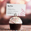 Search for pastry chef business cards Handmade