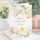 Search for spring birthday cards Watercolor flowers