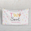 Search for ice cream birthday banners Two sweet