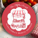 Search for check off stickers Red gingham