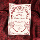 Search for artistic bridal shower invitations Vintage